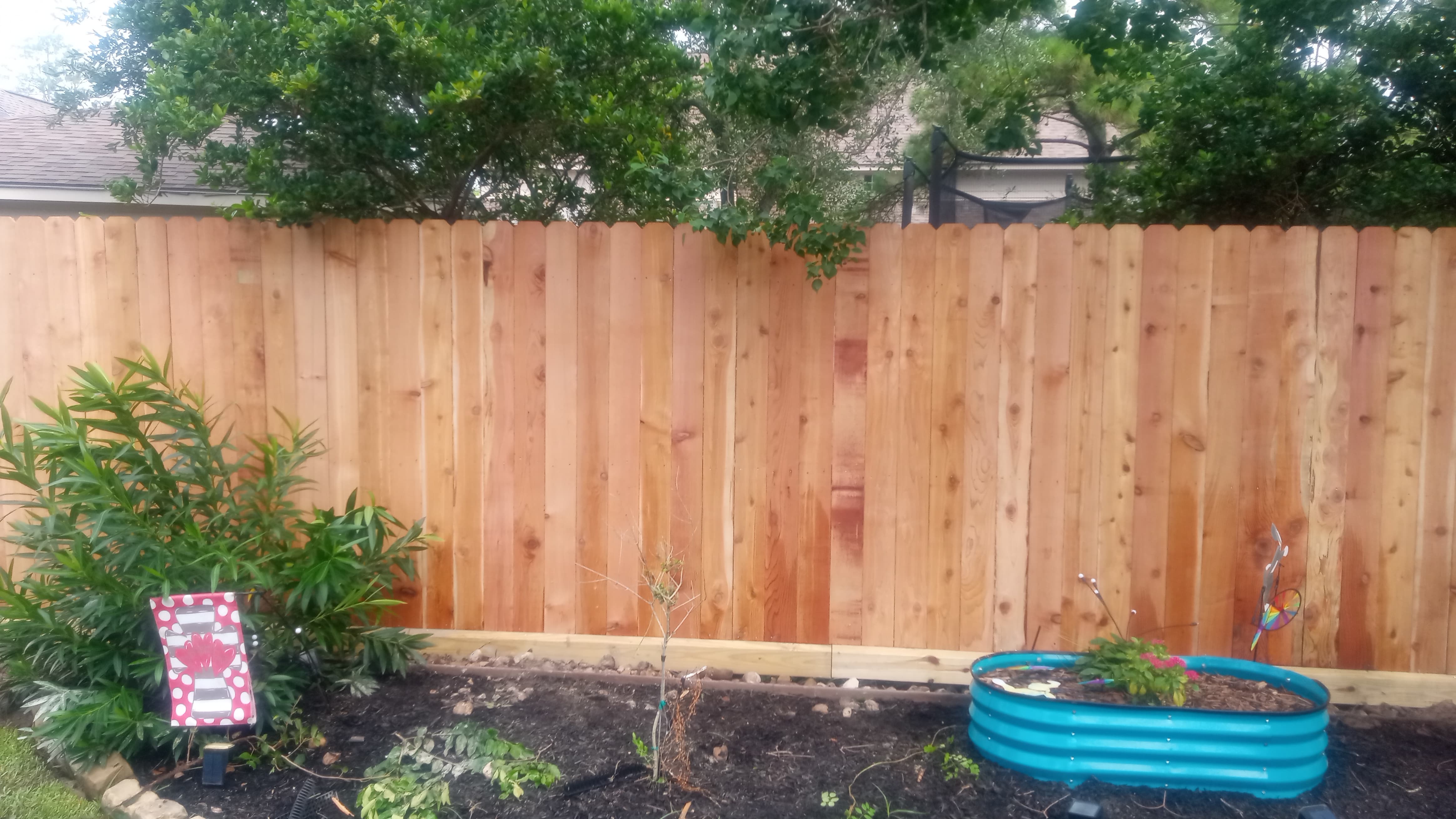 Custom Cedar Gate Installation for a Pearland Homeowner - Image 6